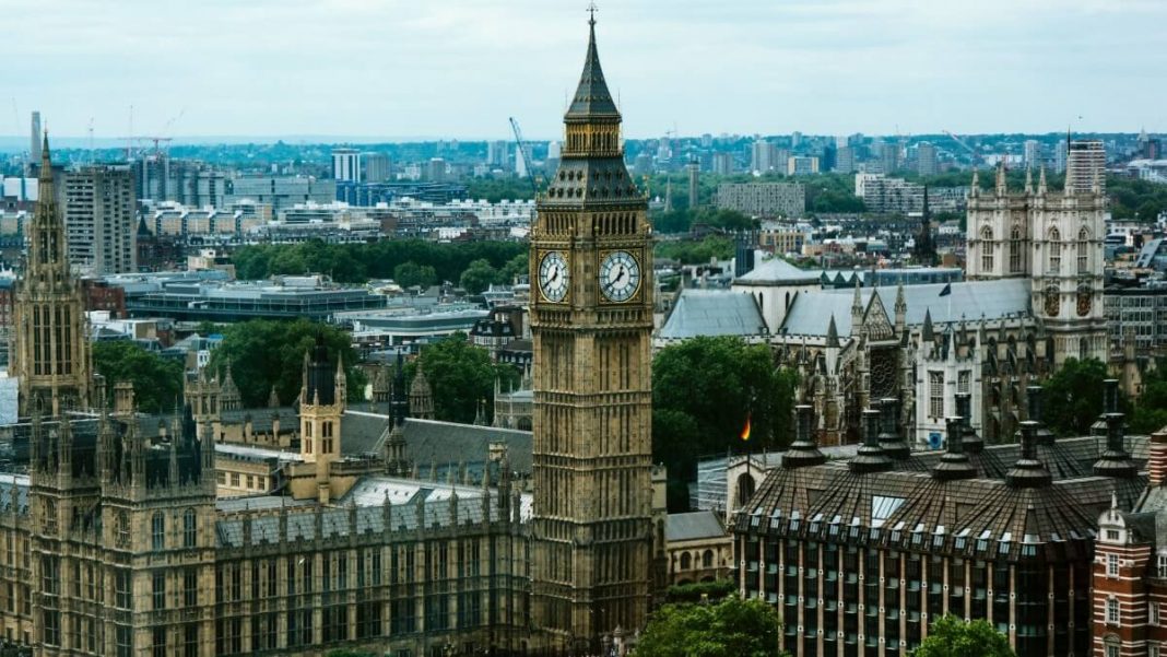 big ben view london uk