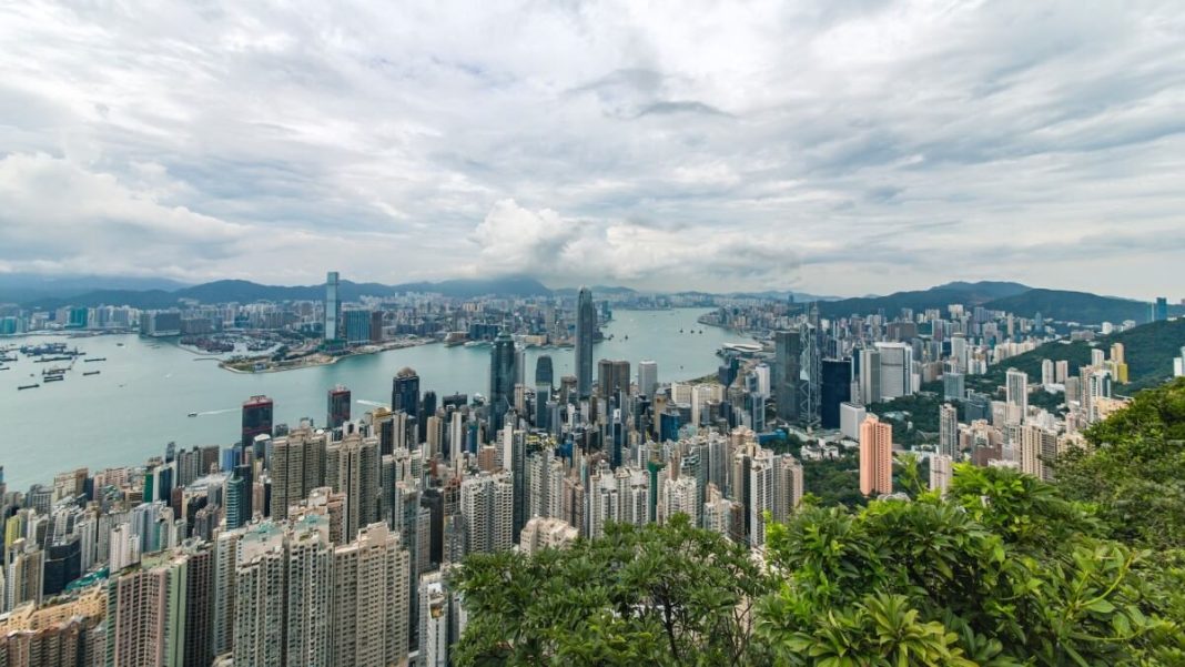 hong kong skyscrapers