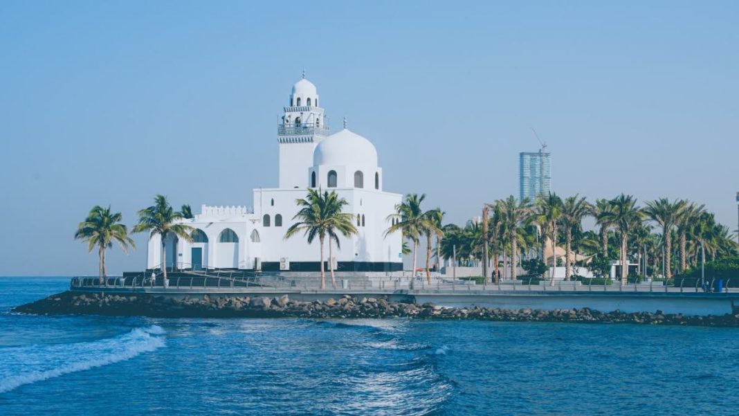 jeddah seashore white building view saudi arabia
