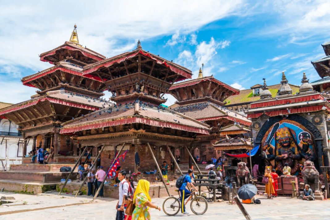 nepal pagoda-style houses