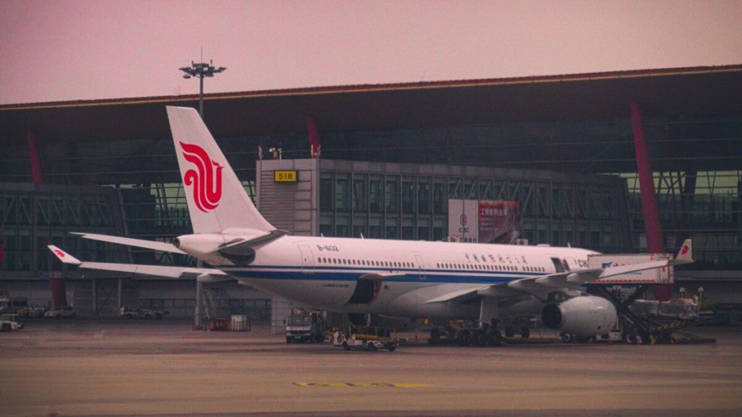 capital international airport beijing china