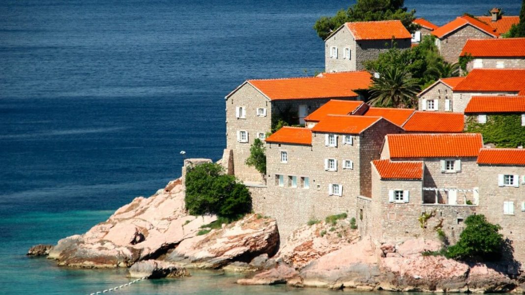 montenegro budva small houses