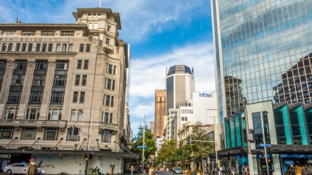 queenstreet buildings auckland new zealand