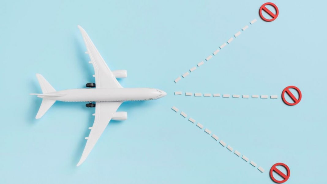 Cancelled Flight, Blocked Route