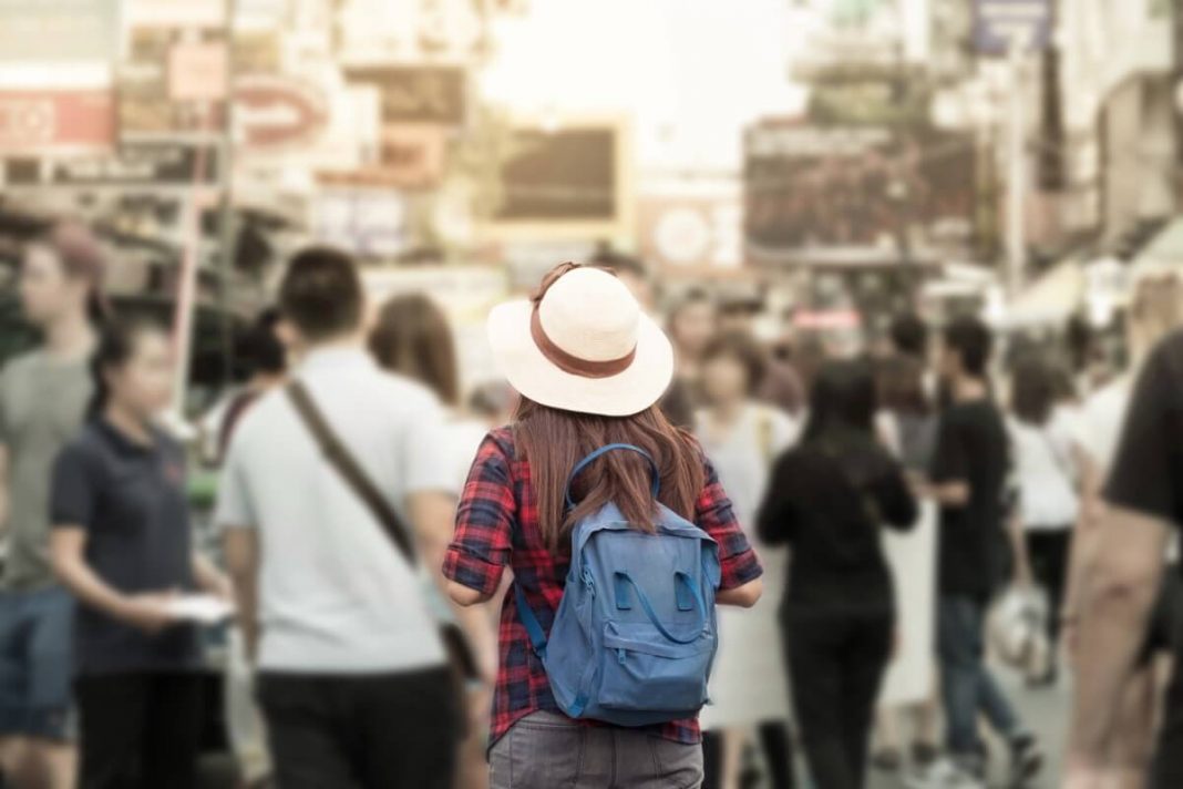 Tourists, visitors, tourism, travel