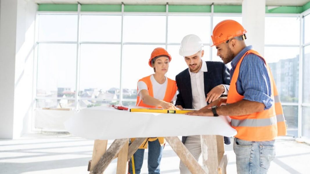 building workers