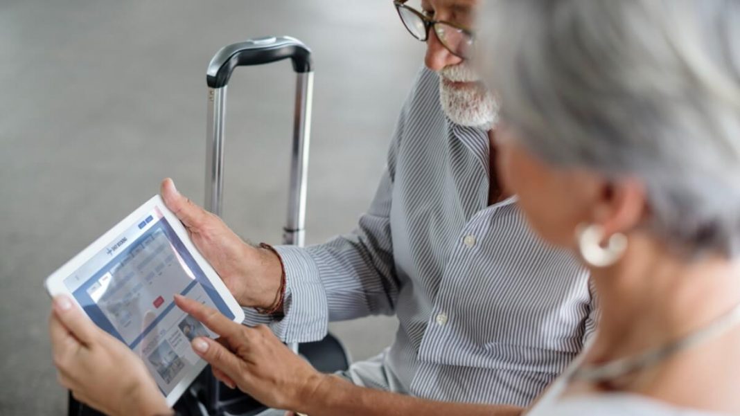 Senior Couple Traveling