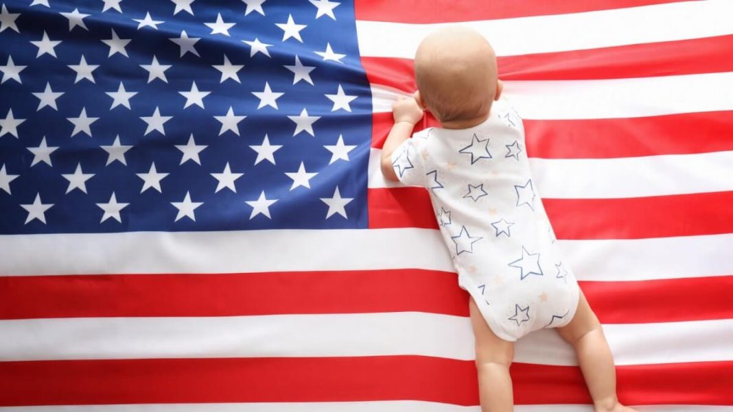 American Flag, Babies