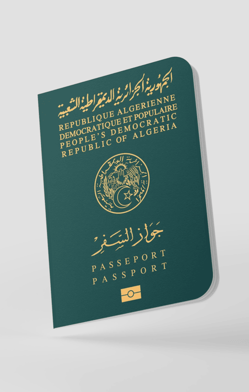 Algerian passport
